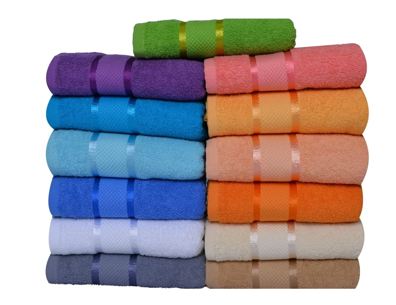 Set 6 prosoape 70×140, diverse culori Set 6 prosoape 70×140, diverse culori