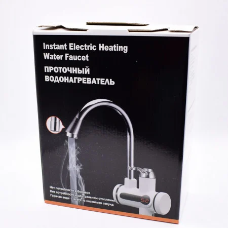 Robinet electric pentru instant apa calda, afisaj LCD, 3000W