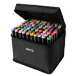 Set 60 markere multicolore cu 2 capete